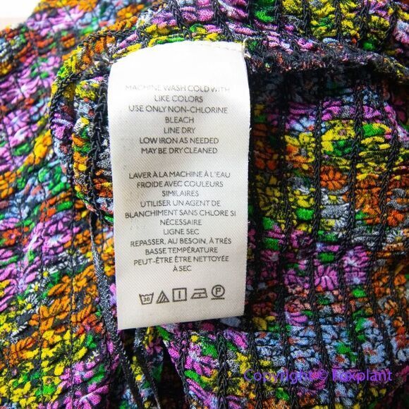 New! Free People Back On‎ Top floral print, size S - Picture 15 of 15